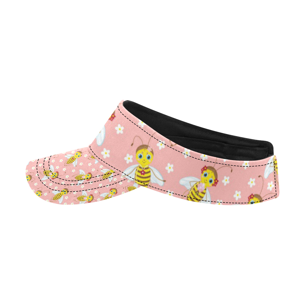 Bee Pattern Print Design BEE07 Unisex Sun Visor
