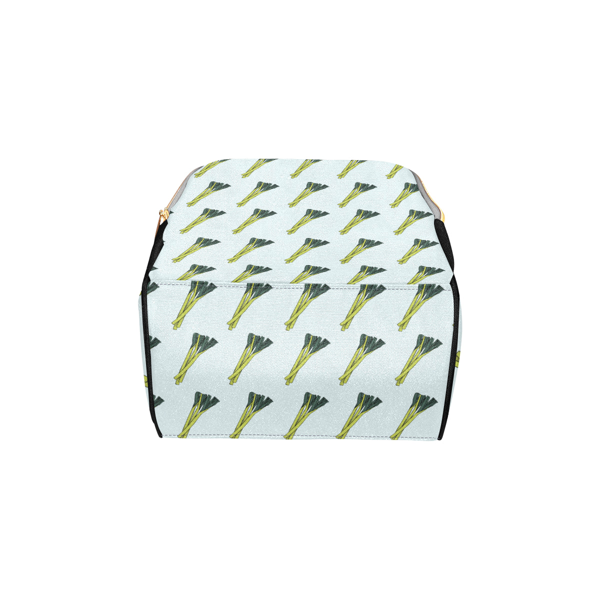 Leek Pattern Print Design 03 Diaper Bag Backpack