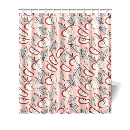 Apple Pattern Print Design AP04 Shower Curtain