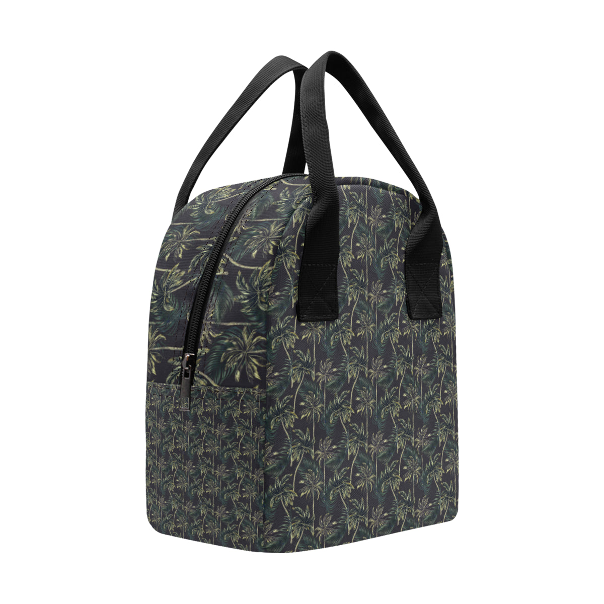 Palm Tree Background Design Print Insulated Lunch Bag