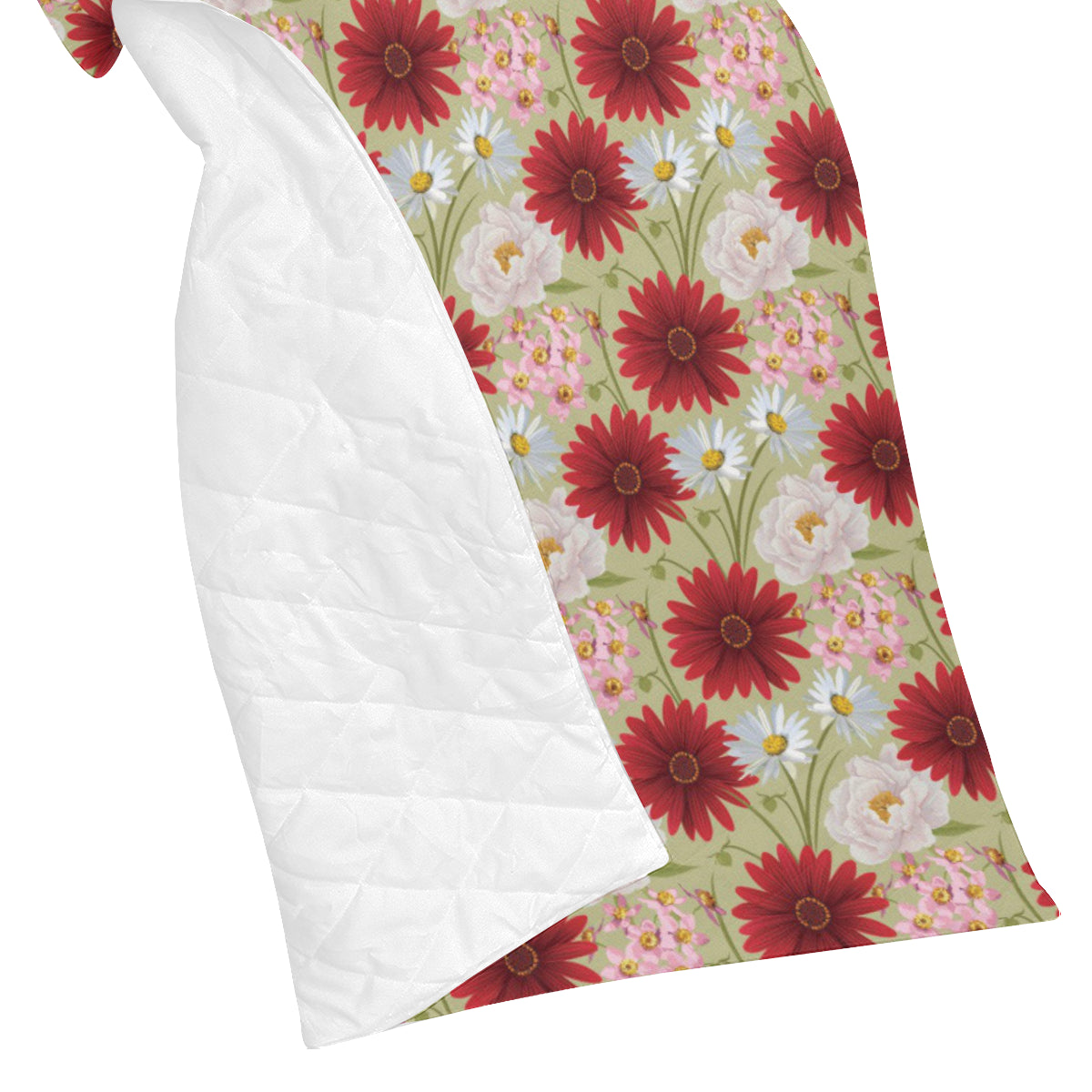Gerberas Pattern Print Design GB07 Premium Quilt