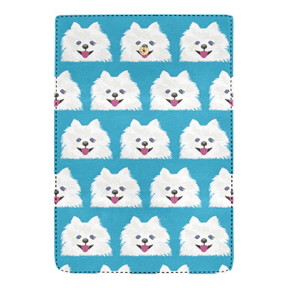 Pomeranians Pattern Print Design A05 Women's Trifold Wallet