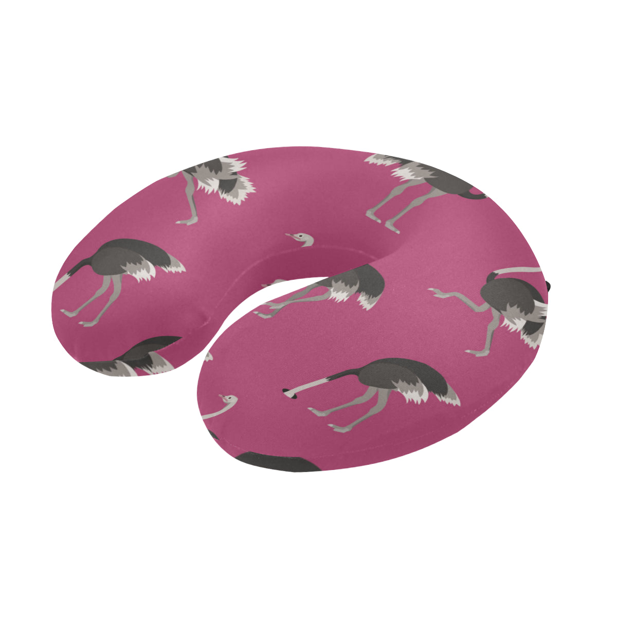 Emu Pattern Print Design 02 U-Shaped Travel Neck Pillow