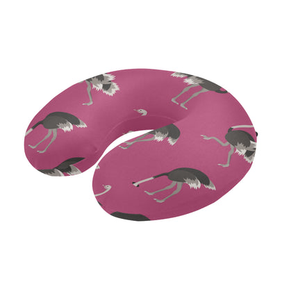 Emu Pattern Print Design 02 U-Shaped Travel Neck Pillow