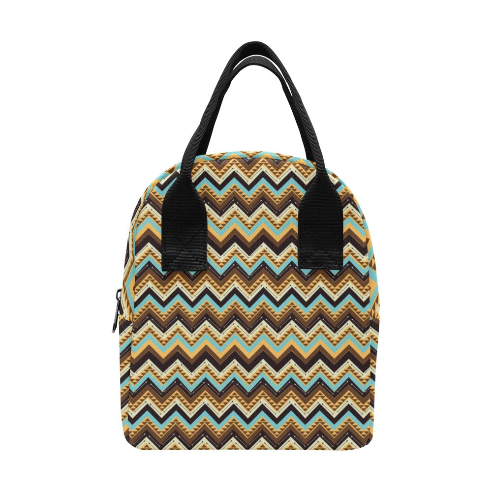 Southwest Pattern Print Design LKS301 Insulated Lunch Bag