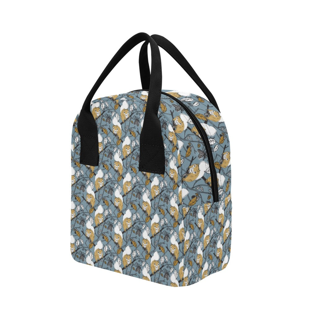 Squirrel Print Design LKS305 Insulated Lunch Bag