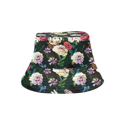 Summer Floral Print Design LKS303 Unisex Bucket Hat
