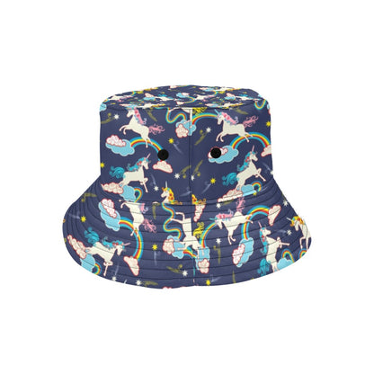 Unicorn Print Design LKS304 Unisex Bucket Hat