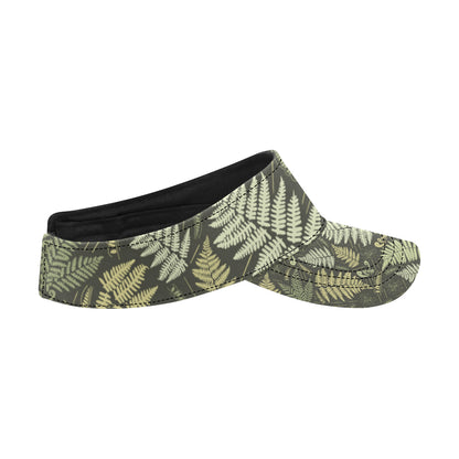 Fern Leave Green Print Pattern Unisex Sun Visor