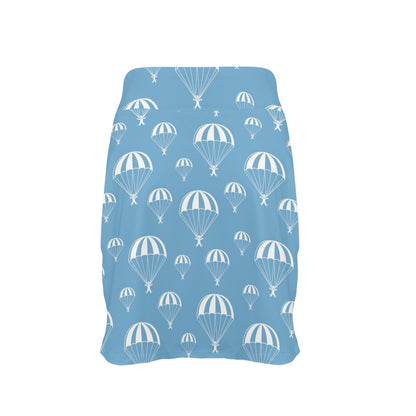 Skydiver Print Design LKS305 17" Golf & Pickleball Skort with Pockets