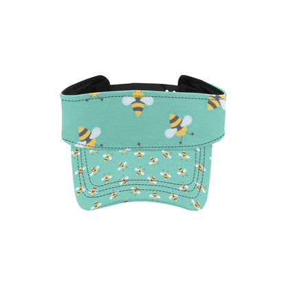 Bee Pattern Print Design 01 Unisex Sun Visor