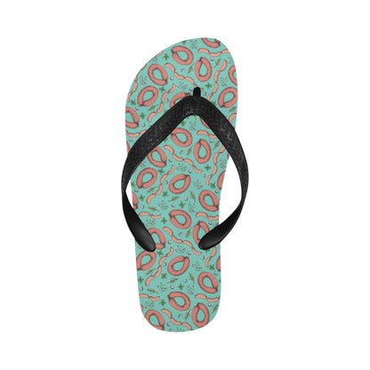 Sausage Print Design LKS303 Flip Flops