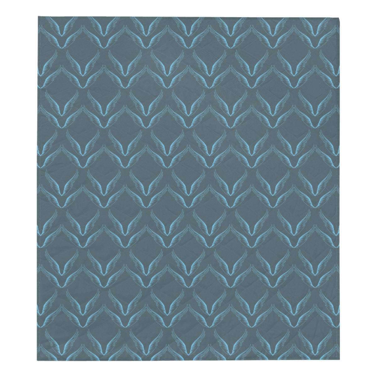 Angel Wings Pattern Print Design 04 Premium Quilt