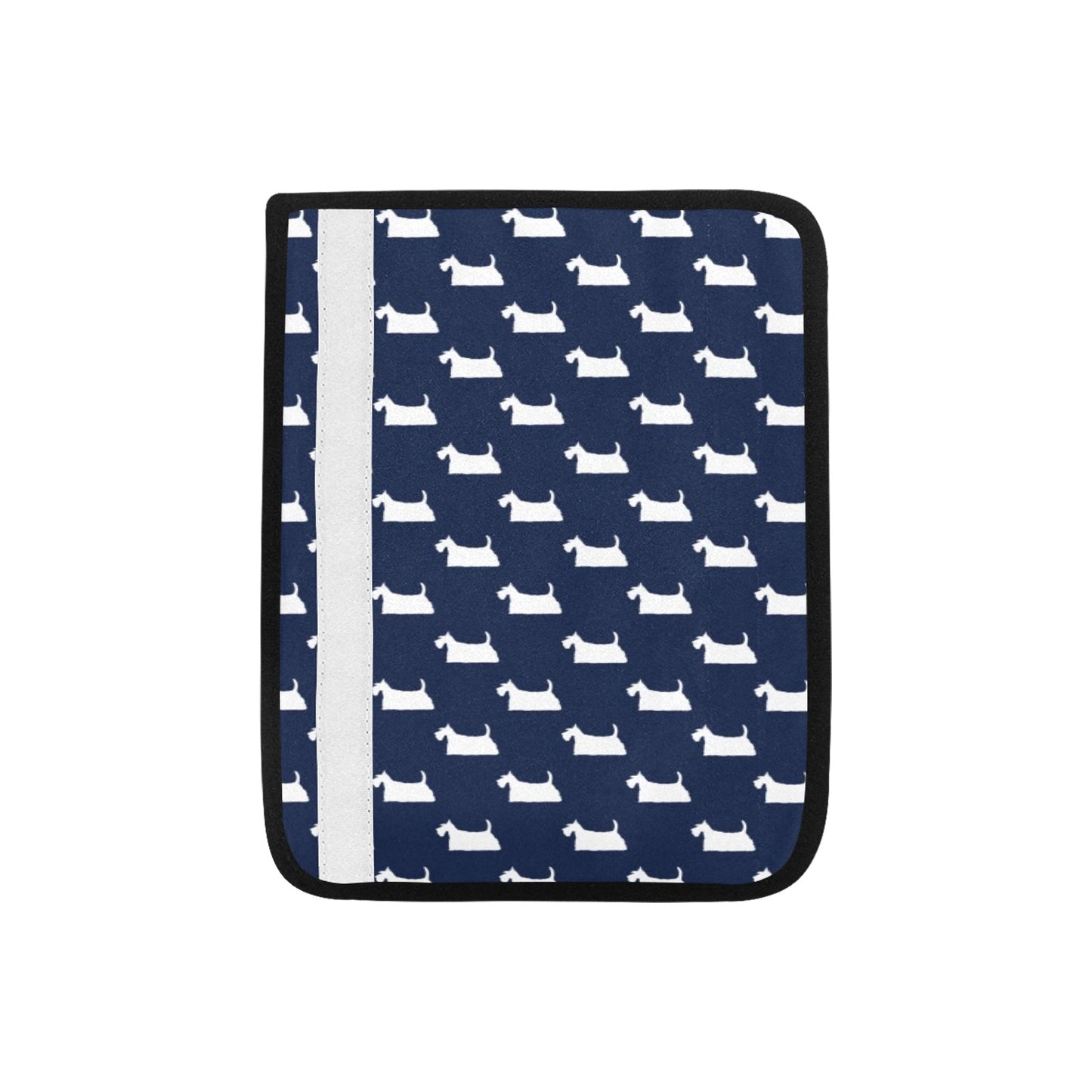 Scottish Terriers Print Design LKS303 Car Seat Belt Cover