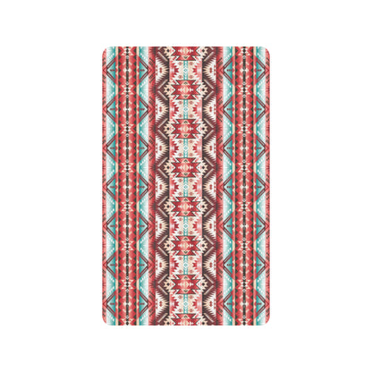 Aztec Western Style Print Pattern Rubber Doormat