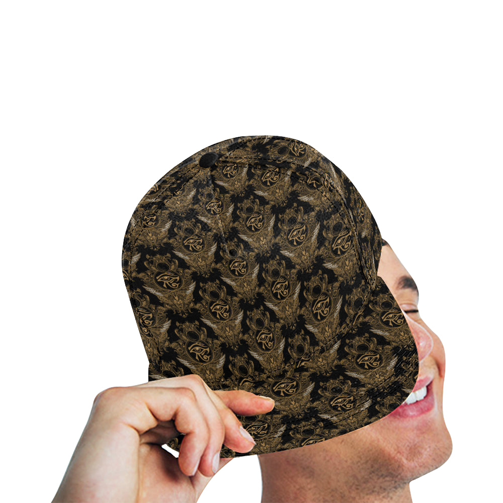 Eye of Horus Mandala Style Snapback Cap