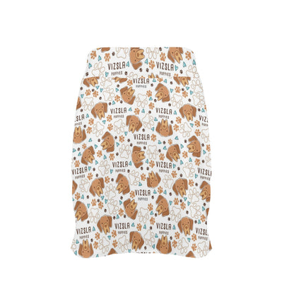 Vizslas Print Design LKS301 17" Golf & Pickleball Skort with Pockets