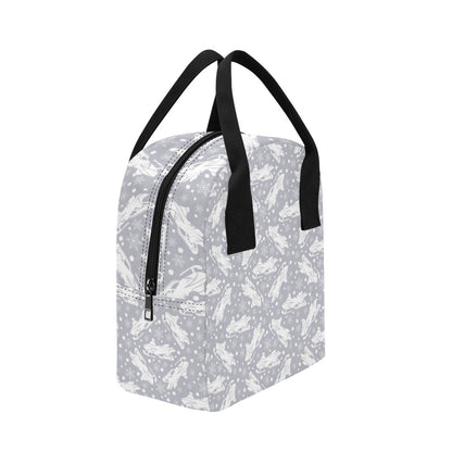 Snowmobile Print Design LKS302 Insulated Lunch Bag