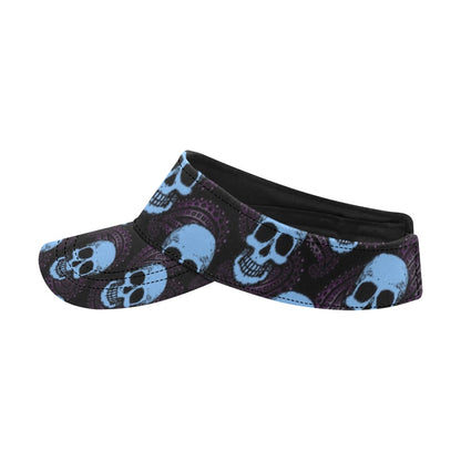 Skull Print Design LKS3012 Unisex Sun Visor