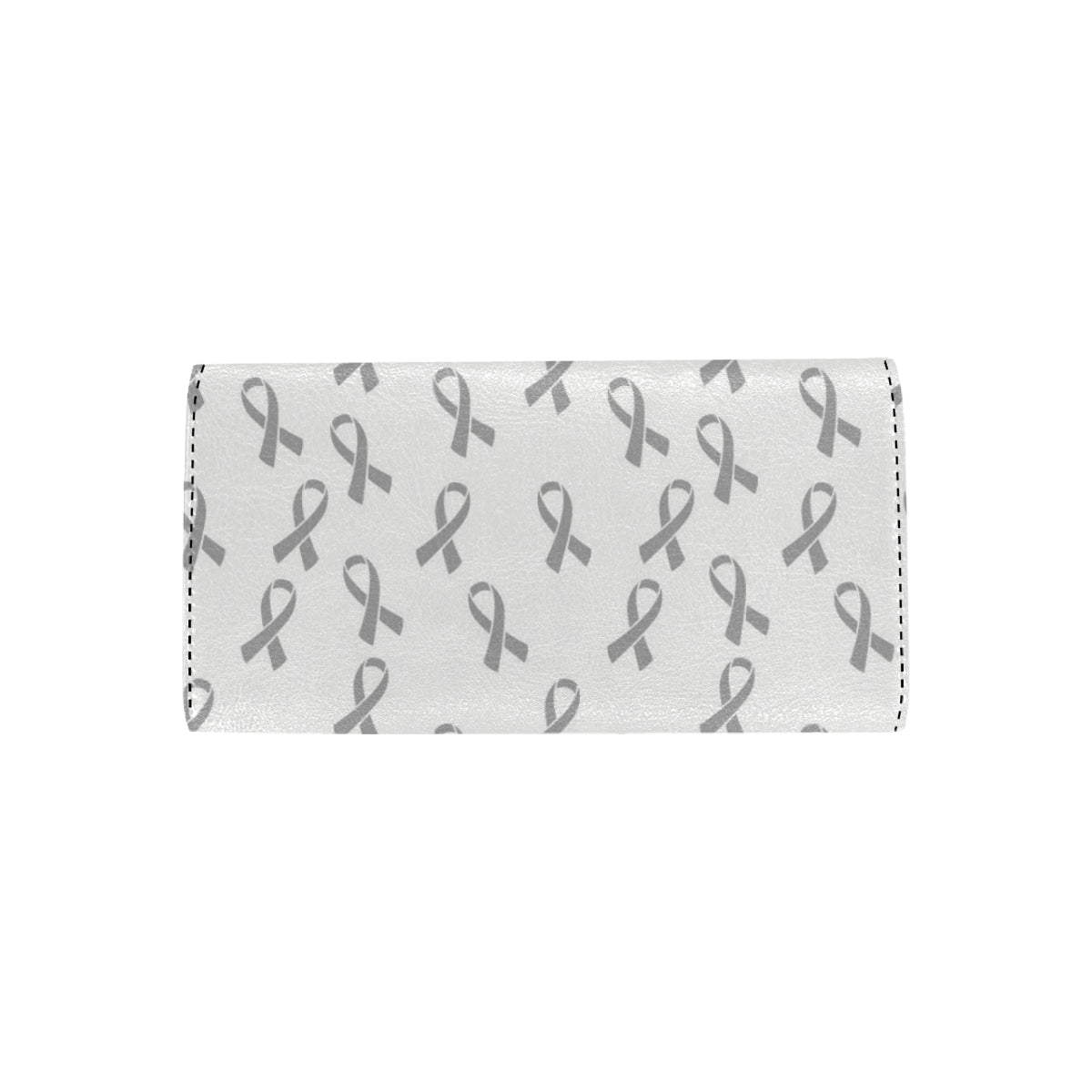 Brain cancer Pattern Print Design 01 Women's Trifold Wallet