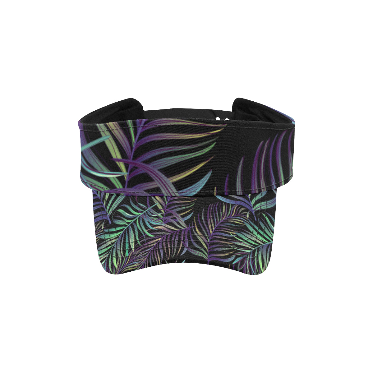 Tropical Palm Leaves Pattern Brightness Unisex Sun Visor