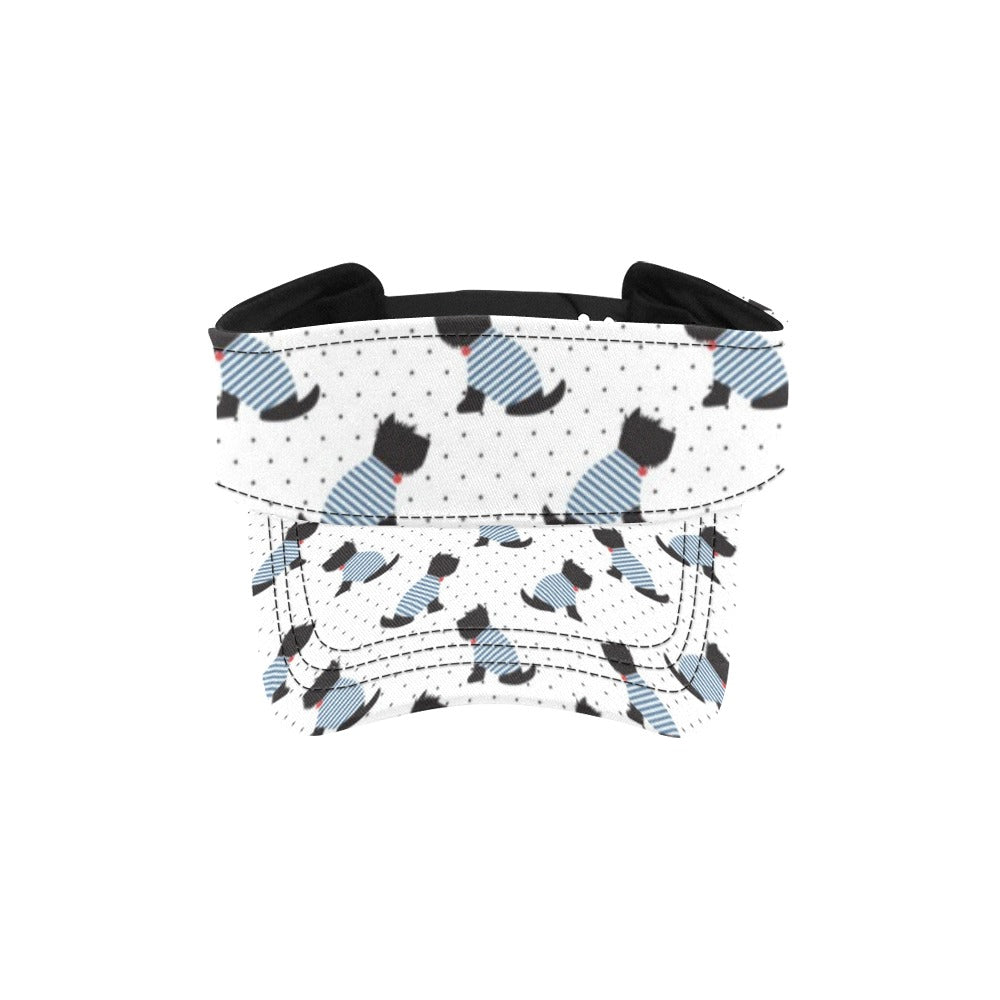 Scottish Terriers Print Design LKS3013 Unisex Sun Visor