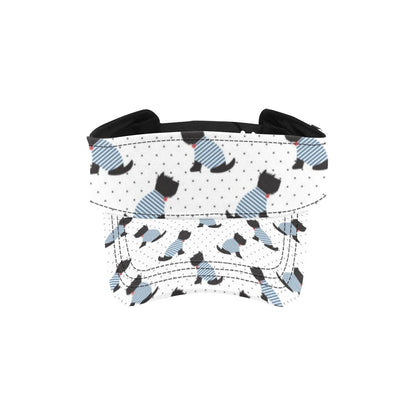 Scottish Terriers Print Design LKS3013 Unisex Sun Visor