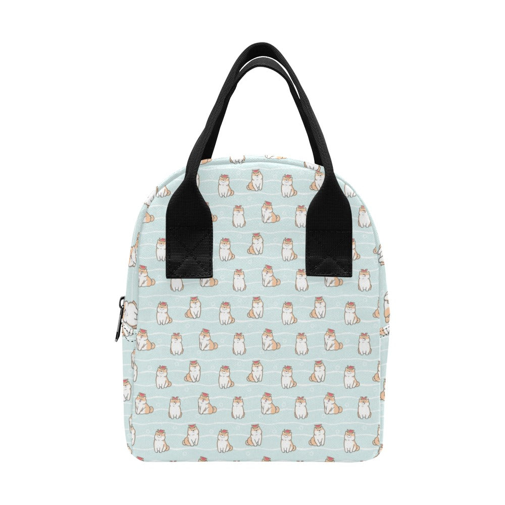 Shiba Inu Print Design LKS3011 Insulated Lunch Bag