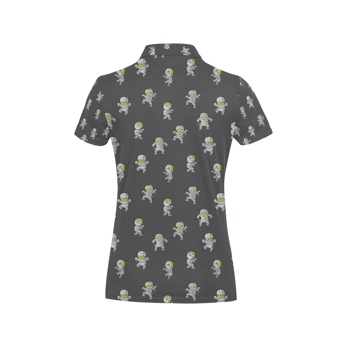 Mummy Print Design LKS305 Women's Polo Shirt