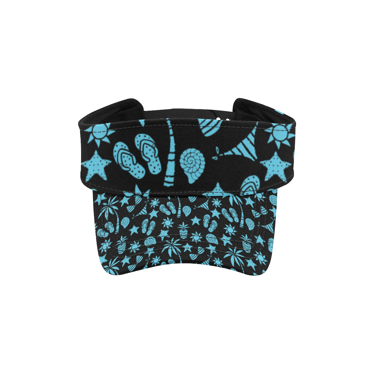 Beach Scene Pattern Print Design 03 Unisex Sun Visor
