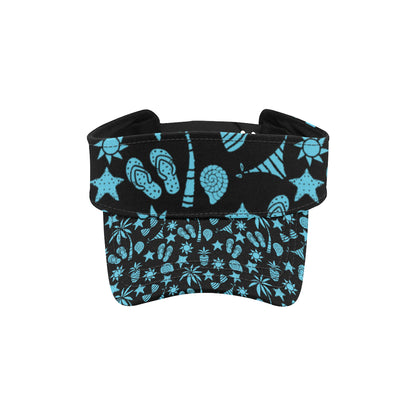 Beach Scene Pattern Print Design 03 Unisex Sun Visor