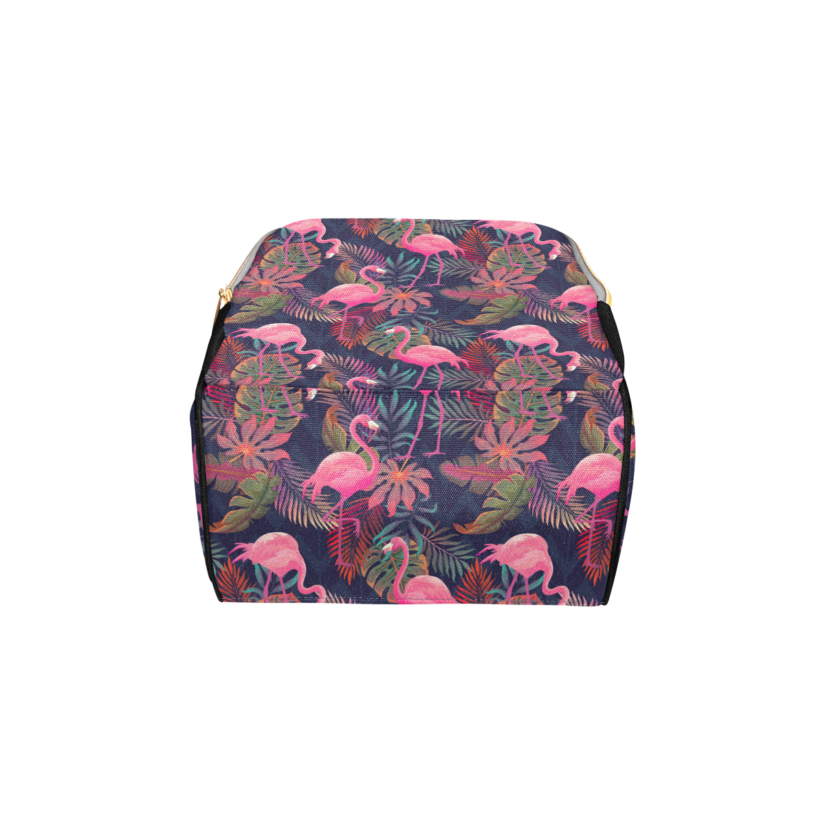 Flamingo Tropical Pattern Diaper Bag Backpack