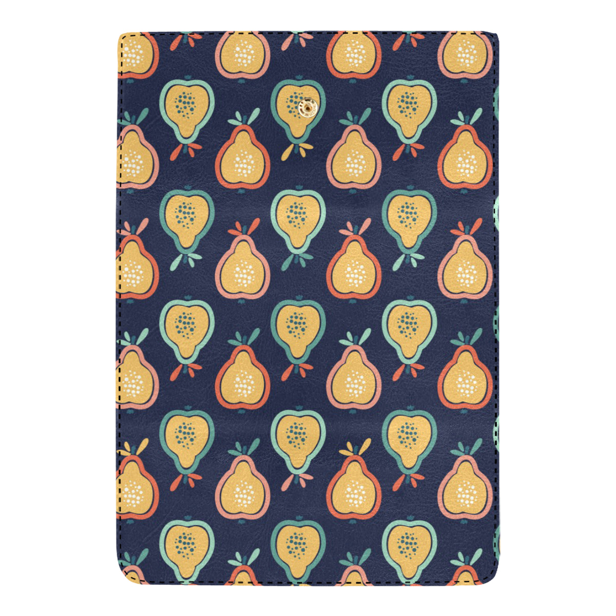 Pear Pattern Print Design PE03 Women's Trifold Wallet