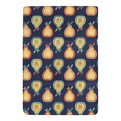 Pear Pattern Print Design PE03 Women's Trifold Wallet