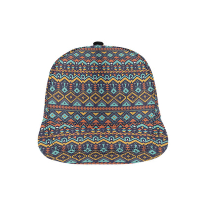 Aztec Style Print Pattern Snapback Cap