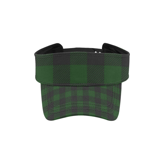 Buffalo check Green Pattern Print Design 02 Unisex Sun Visor