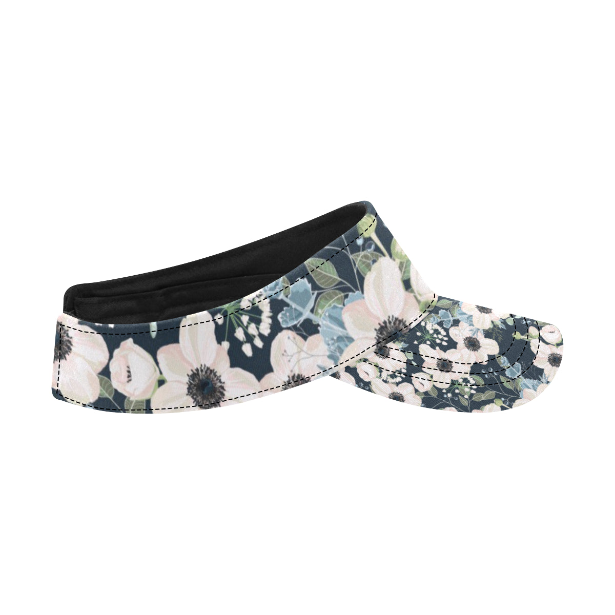 Anemone Pattern Print Design AM02 Unisex Sun Visor