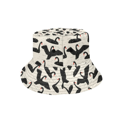 Swan Print Design LKS402 Unisex Bucket Hat