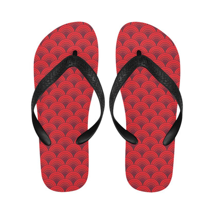 Scales Print Design LKS403 Flip Flops