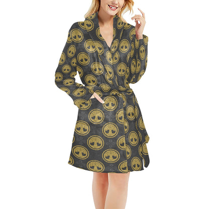 Celtic Tree of Life Design Women's Fleece Robe