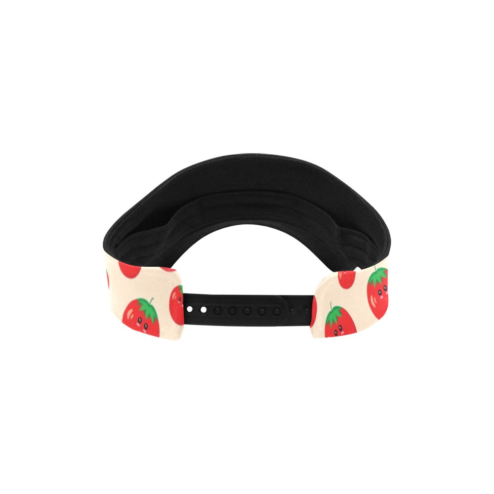 Tomato Print Design LKS308 Unisex Sun Visor