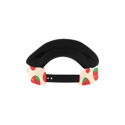 Tomato Print Design LKS308 Unisex Sun Visor