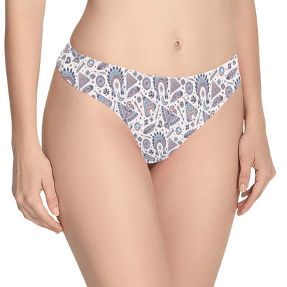 Eagles Native American Indian Symbol Women's Thongs