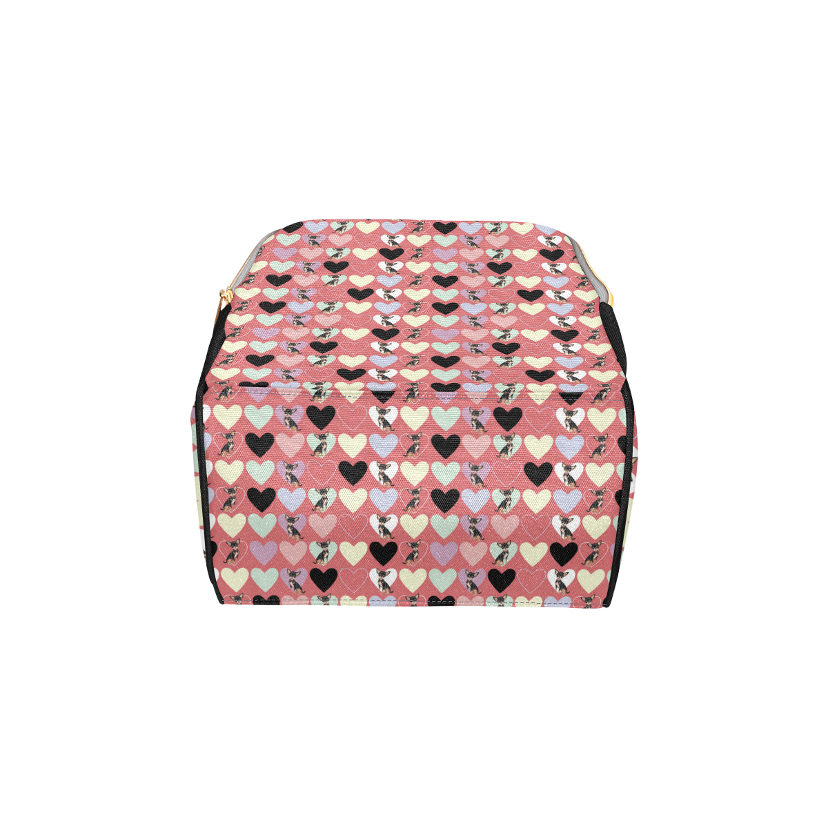 Chihuahua Pattern Print Design 01 Diaper Bag Backpack