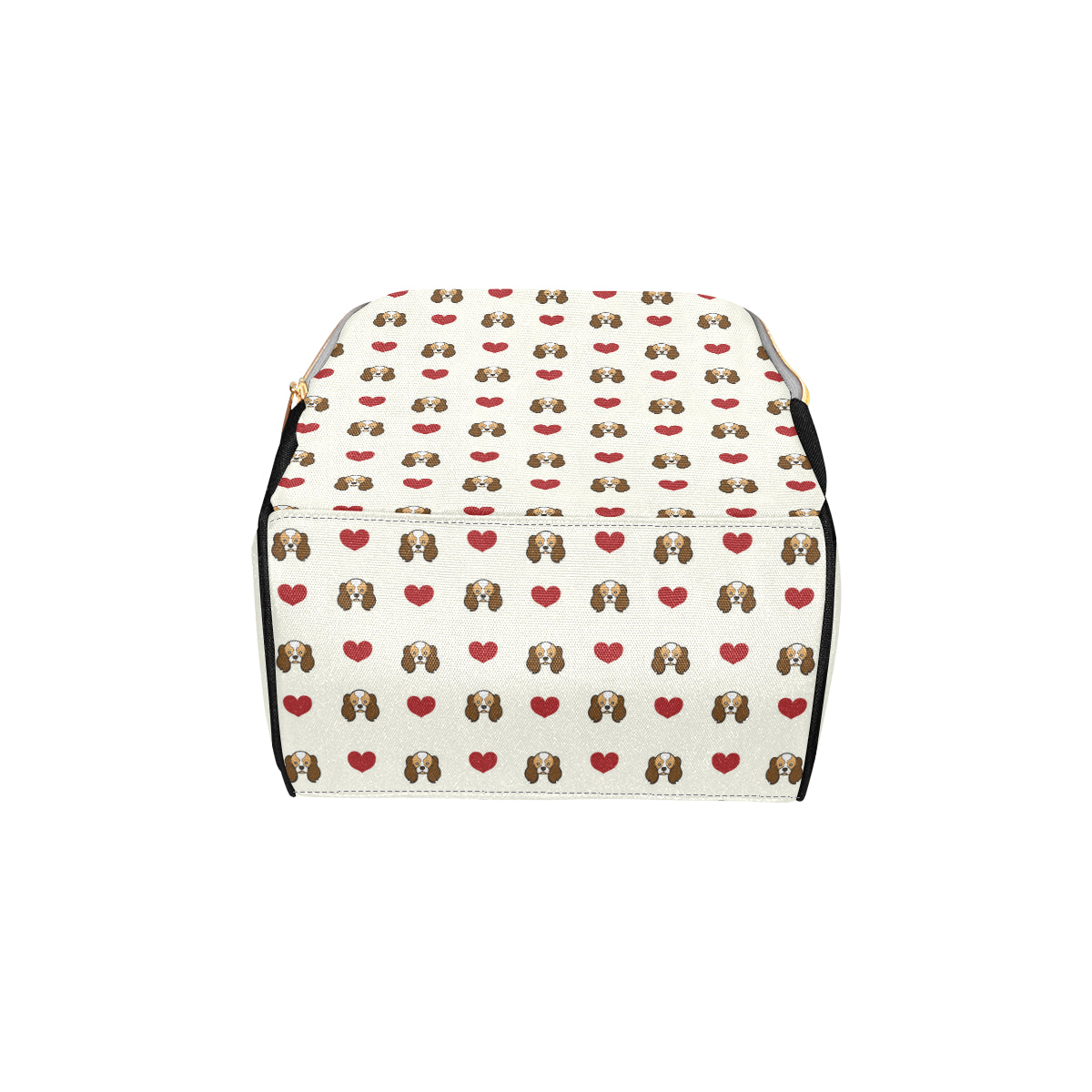 Cavalier King Charles Spaniels Pattern Print Design 01 Diaper Bag Backpack