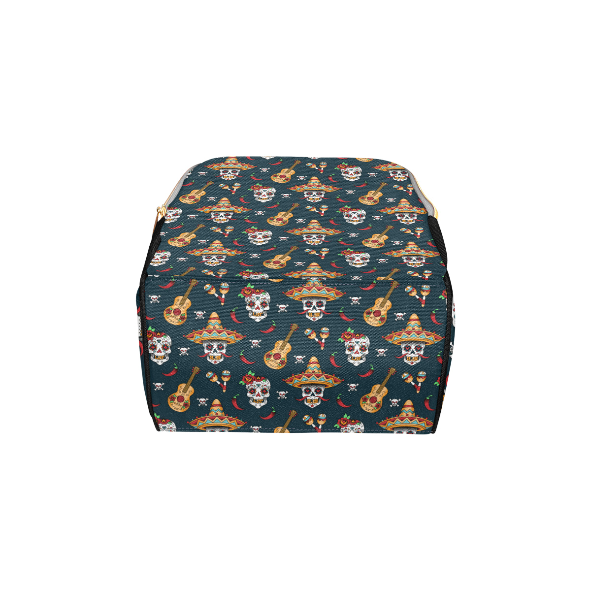 sugar skull Mexican Diaper Bag Backpack