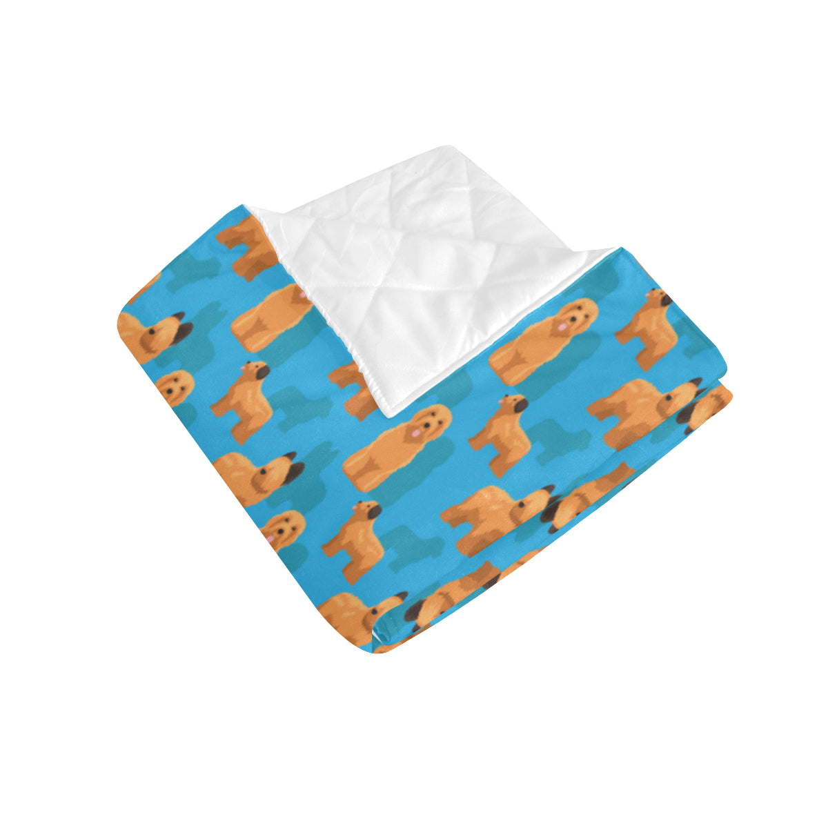 Briards Pattern Print Design 01 Premium Quilt