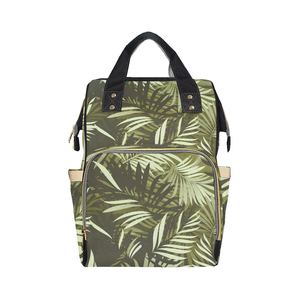 Palm Leaves Pattern Print Design PL05 Diaper Bag Backpack