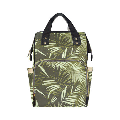 Palm Leaves Pattern Print Design PL05 Diaper Bag Backpack