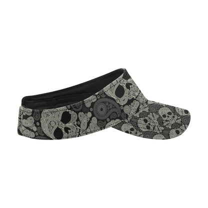 Paisley Skull Pattern Print Design A01 Unisex Sun Visor